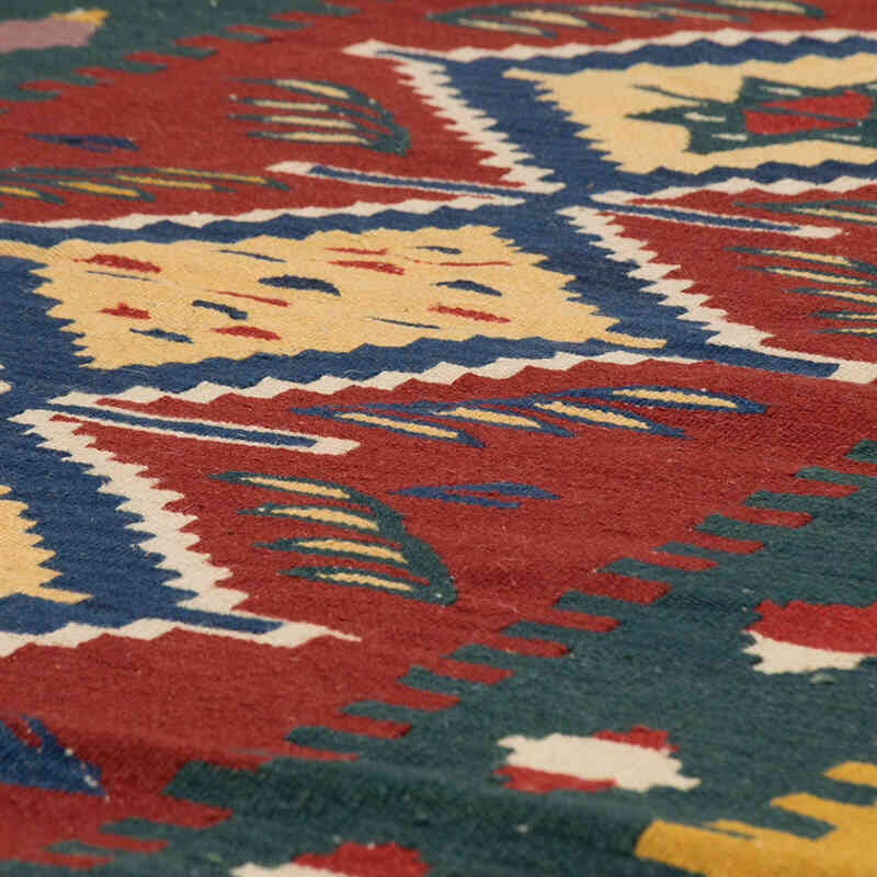 Nueva Alfombra Turca Kilim - 112 cm x 169 cm - K0077674