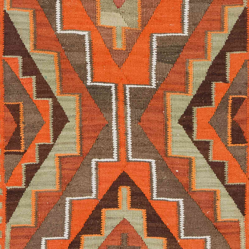 Corredor Vintage Herki Kilim - 102 cm x 317 cm - K0077676