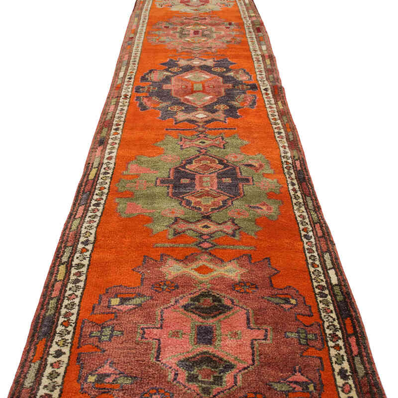 Alfombra Vintage de pasillo - 91 cm x 420 cm - K0077678