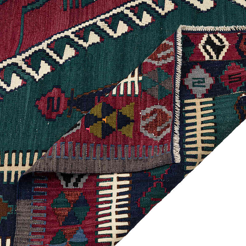 Vintage Konya Obruk Kilimi - 149 cm x 193 cm - K0077701