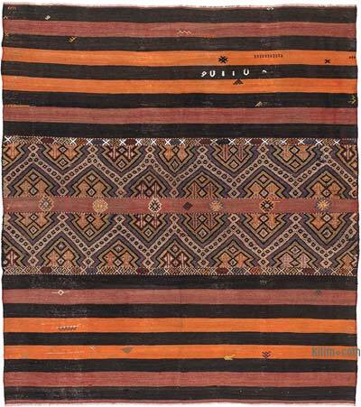 Vintage Sivas Kilim Rug - 6' 4" x 7'  (76" x 84")