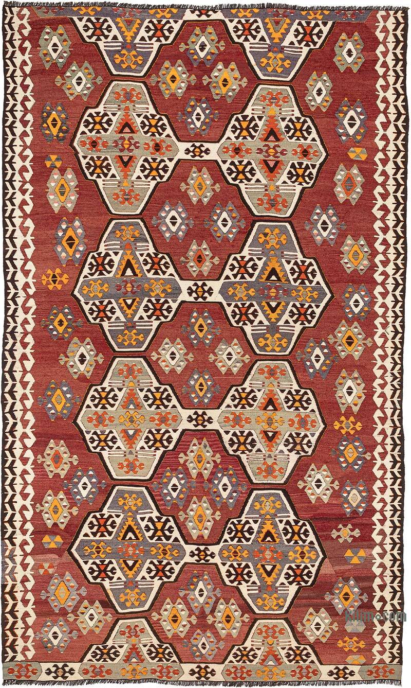 Vintage Mut Kilim Rug - 5' 11" x 10'  (71" x 120") - K0077710