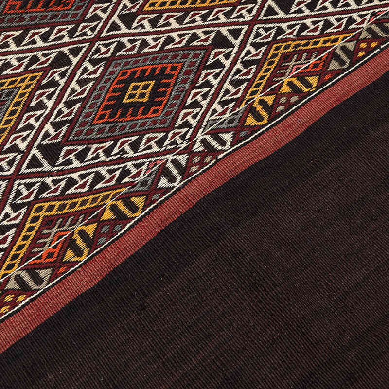 Vintage Bayburt Kilim Rug - 3' 11" x 5' 3" (47" x 63") - K0077712