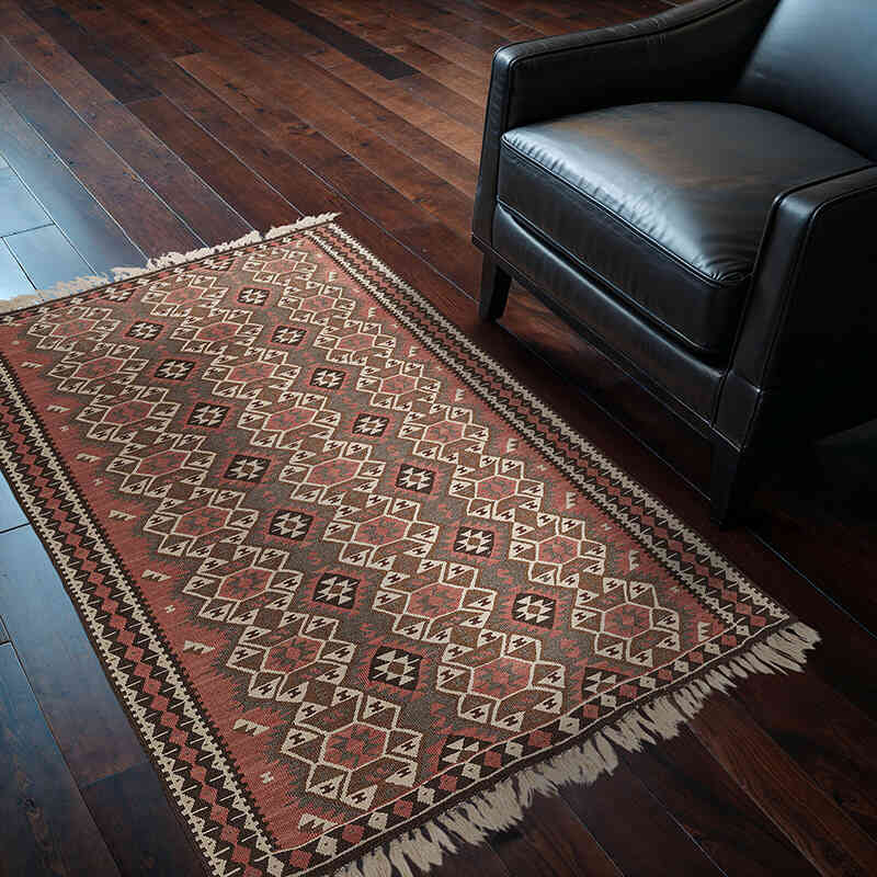 Alfombra Vintage Van Kilim - 100 cm x 148 cm - K0077721