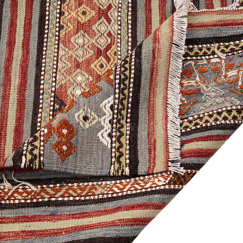 Alfombra Vintage Denizli Kilim - 154 cm x 275 cm - K0077724