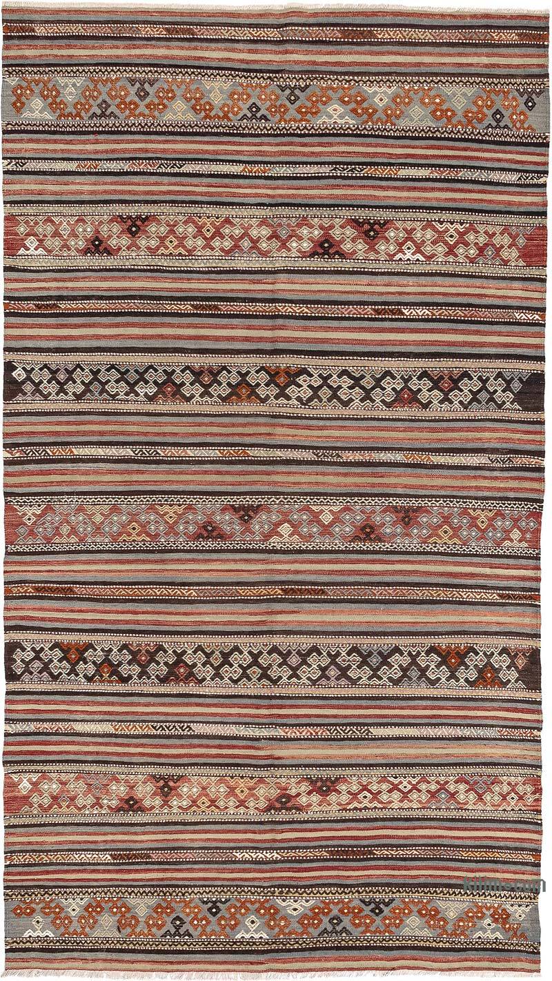 Alfombra Vintage Denizli Kilim - 154 cm x 275 cm - K0077724