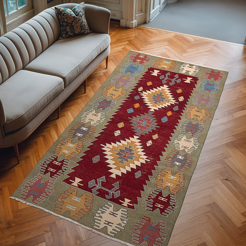Afyon Kilimi - 143 cm x 270 cm - K0077728