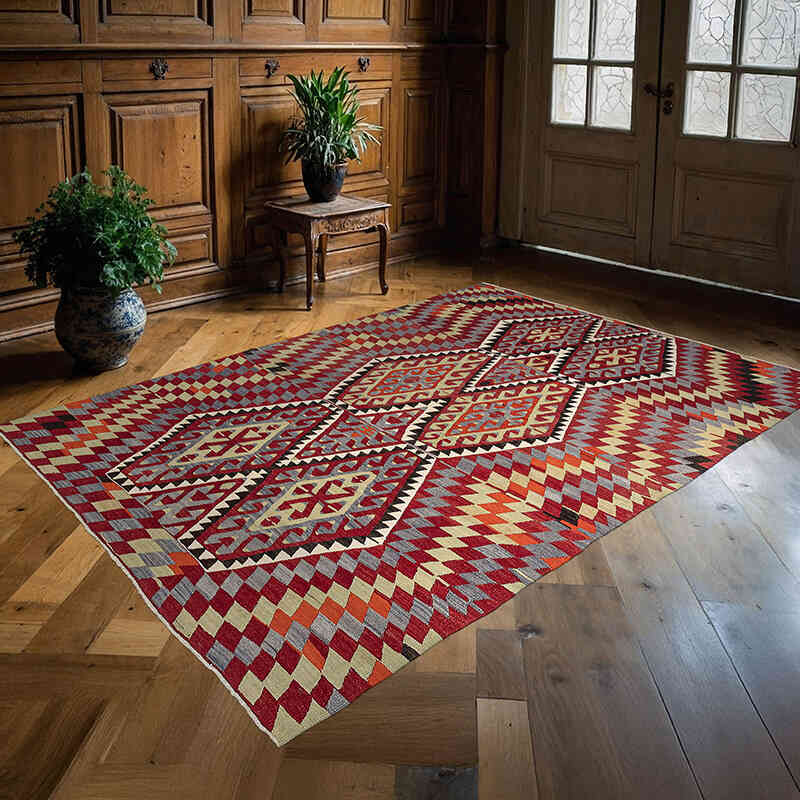 Alfombra Vintage Esme Kilim - 173 cm x 240 cm - K0077729