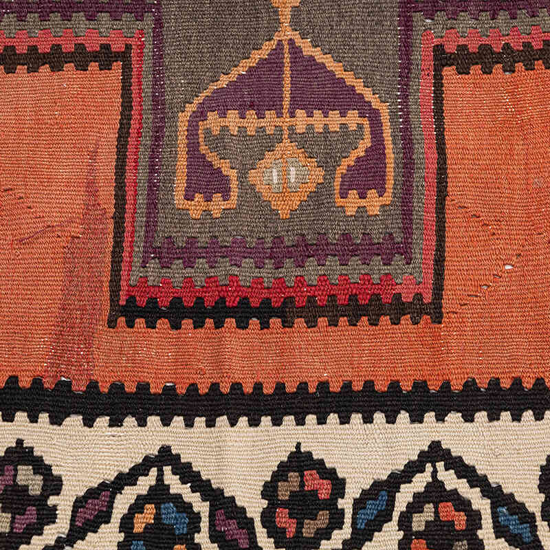 Vintage Kuba Kilimi - 159 cm x 256 cm - K0077730