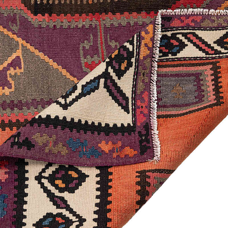 Vintage Kuba Kilimi - 159 cm x 256 cm - K0077730