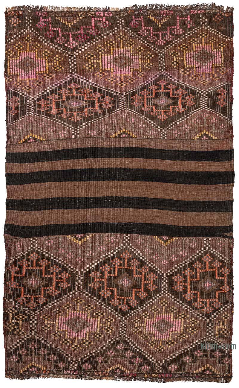 Vintage Bayburt Kilimi - 104 cm x 166 cm - K0077731