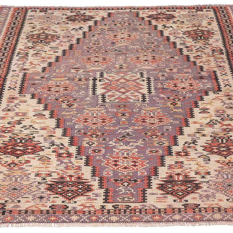 Alfombra Senna Kilim Vintage - 117 cm x 135 cm - K0077735