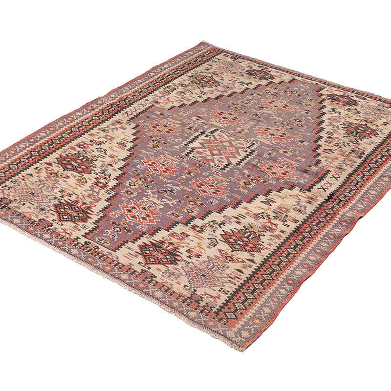 Alfombra Senna Kilim Vintage - 117 cm x 135 cm - K0077735