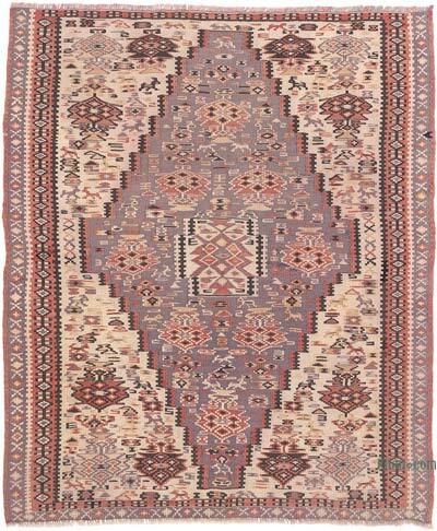 Alfombra Senna Kilim Vintage - 117 cm x 135 cm