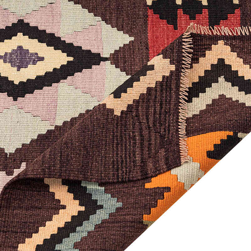 Vintage Milas Kilim Rug - 5' 4" x 9'  (64" x 108") - K0077737