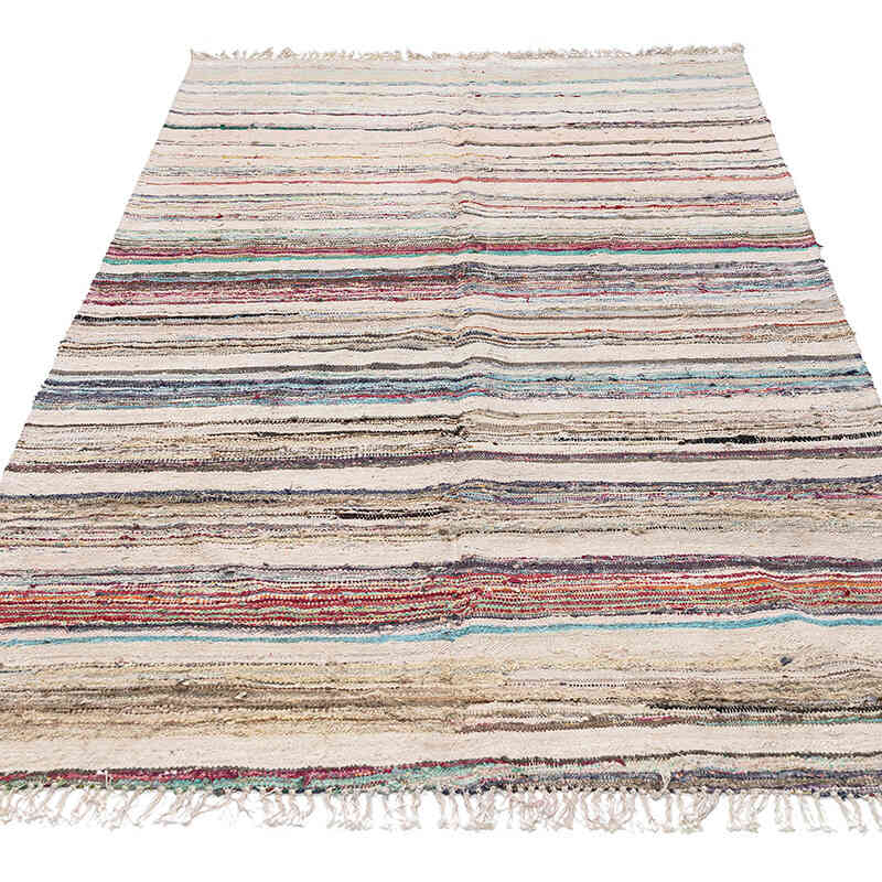 Vintage Anadolu Pala Kilimi (Çaput) - 140 cm x 255 cm - K0077744