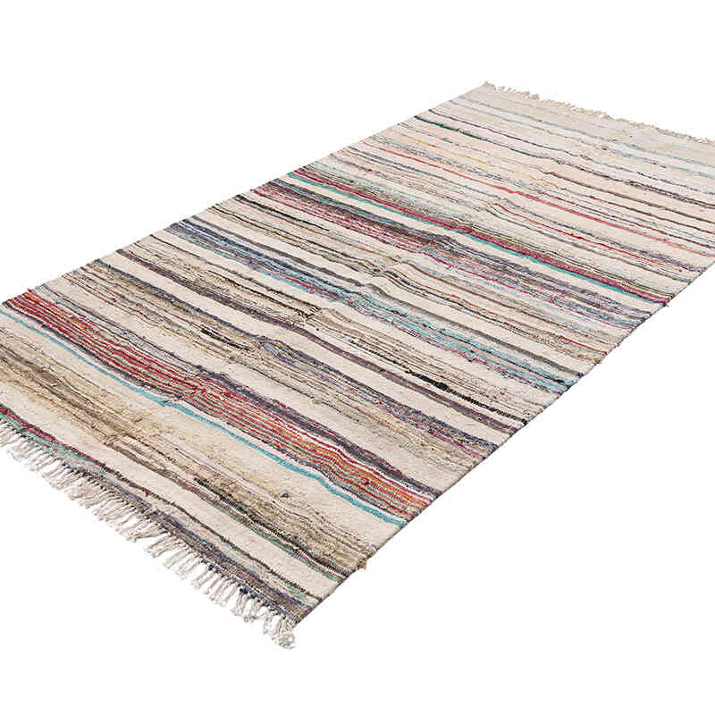Vintage Anadolu Pala Kilimi (Çaput) - 140 cm x 255 cm - K0077744