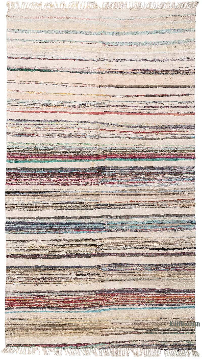Vintage Anadolu Pala Kilimi (Çaput) - 140 cm x 255 cm - K0077744