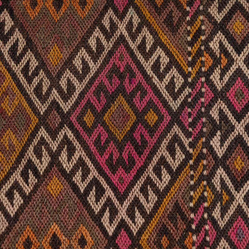 Vintage Bayburt Kilim Rug - 3'  x 3' 10" (36" x 46") - K0077748