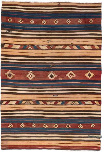 Alfombra Vintage Manastir Kilim - 187 cm x 275 cm