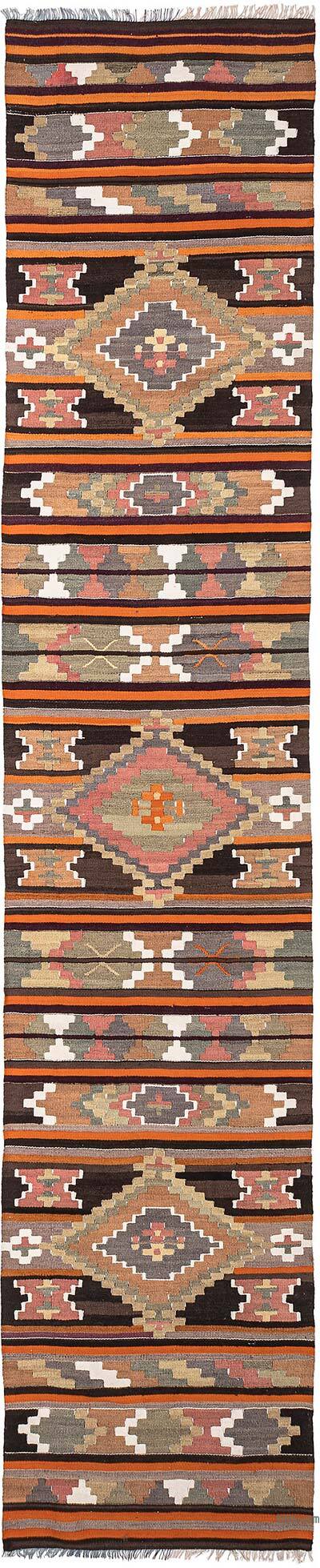 Corredor Vintage Puturge Kilim - 79 cm x 395 cm