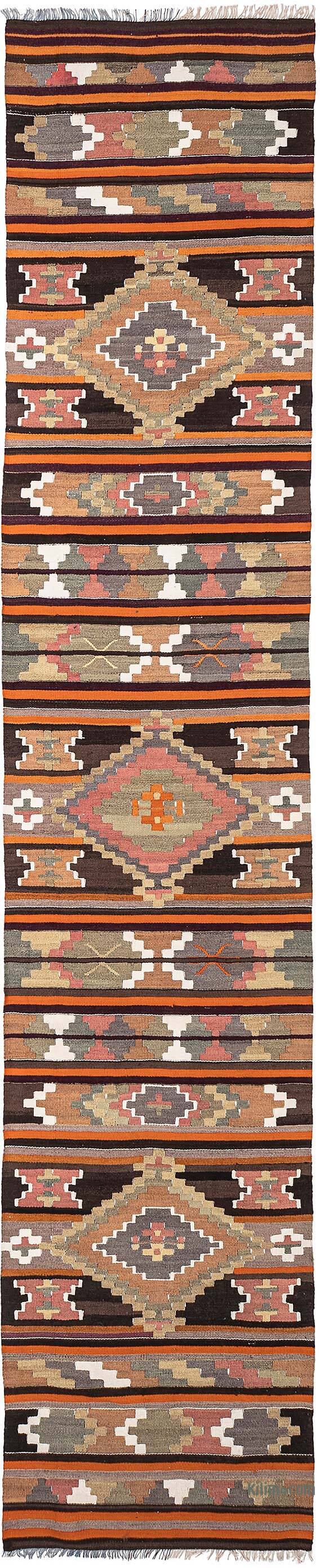 Vintage Puturge Kilim Runner - 2' 7" x 13'  (31" x 156") - K0077762