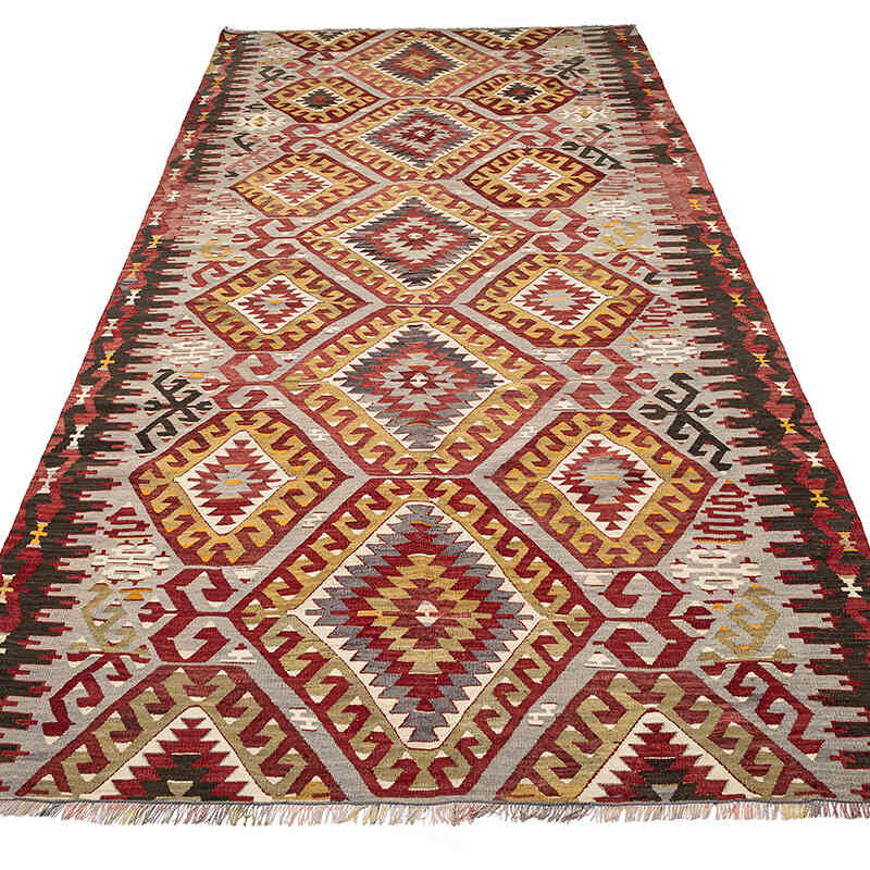 Alfombra Vintage Esme Kilim - 158 cm x 293 cm - K0077765