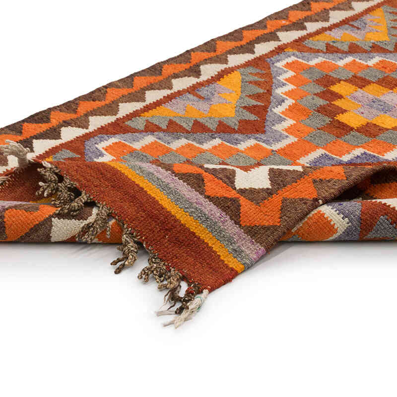 Alfombra Kilim Tribal Vintage - 92 cm x 319 cm - K0077769