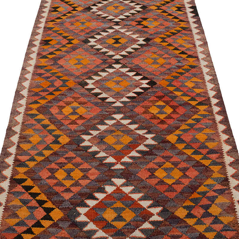 Vintage Anadolu Kilim Yolluk - 93 cm x 292 cm - K0077778