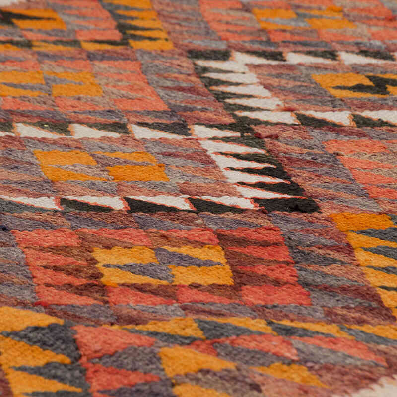 Vintage Anadolu Kilim Yolluk - 93 cm x 292 cm - K0077778