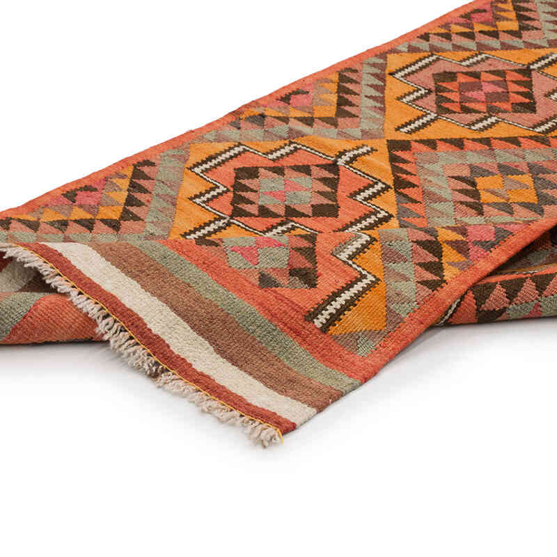 Vintage Anadolu Kilim Yolluk - 89 cm x 303 cm - K0077780