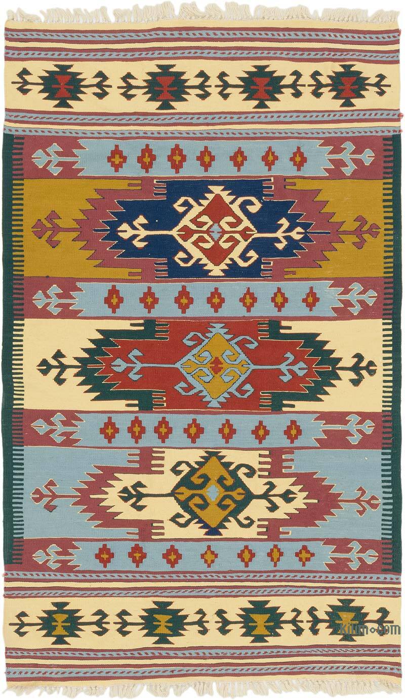 Nueva Alfombra Turca Kilim - 119 cm x 195 cm - K0077785