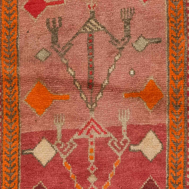 Vintage Tribal Runner Rug - 2' 11" x 13' 6" (35" x 162") - K0077786