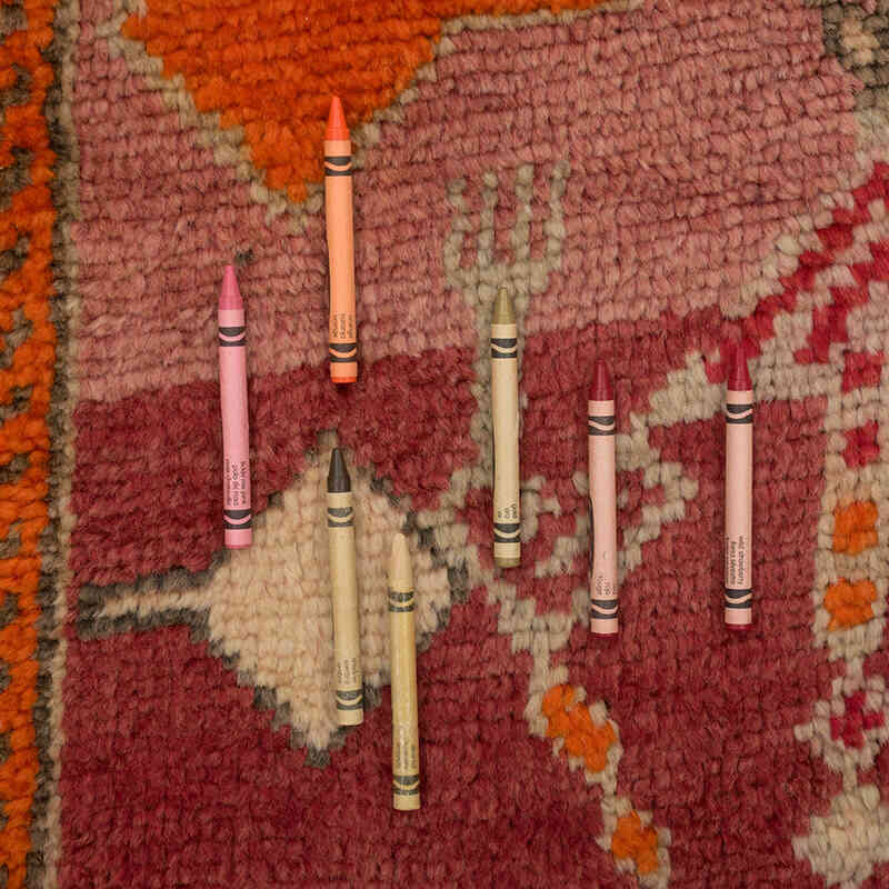 Vintage Tribal Runner Rug - 2' 11" x 13' 6" (35" x 162") - K0077786