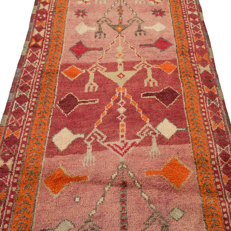 Vintage Tribal Runner Rug - 2' 11" x 13' 6" (35" x 162") - K0077786