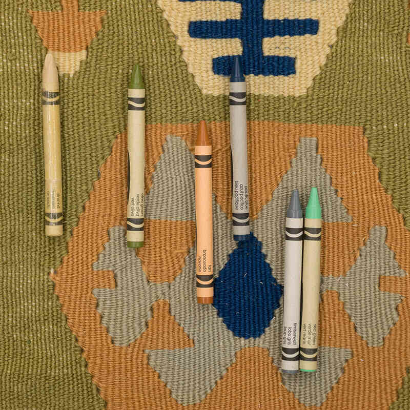 Yeni Kök Boya El Dokuma Kilim - 111 cm x 147 cm - K0077787