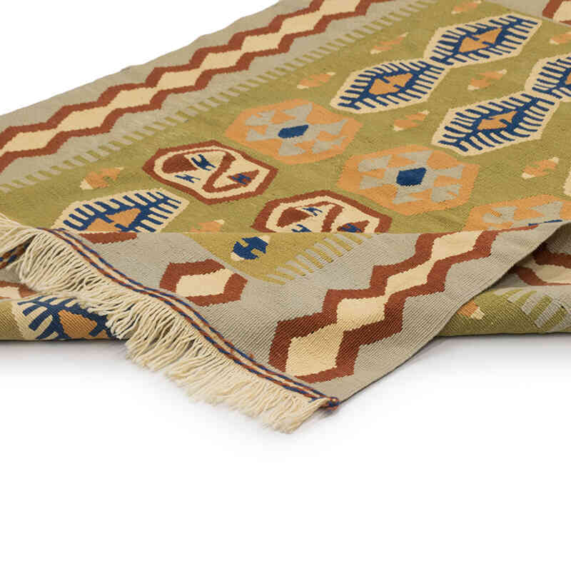 Yeni Kök Boya El Dokuma Kilim - 111 cm x 147 cm - K0077787