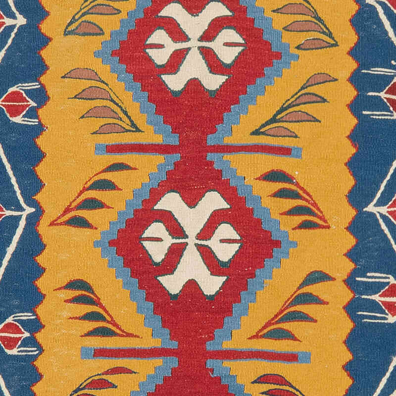 Yeni Kök Boya El Dokuma Kilim - 114 cm x 170 cm - K0077788