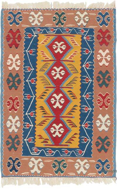 Nueva Alfombra Turca Kilim - 114 cm x 170 cm