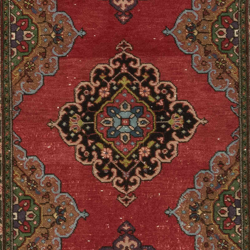 Alfombra Vintage Turca Anudada a Mano - 260 cm x 387 cm - K0077790