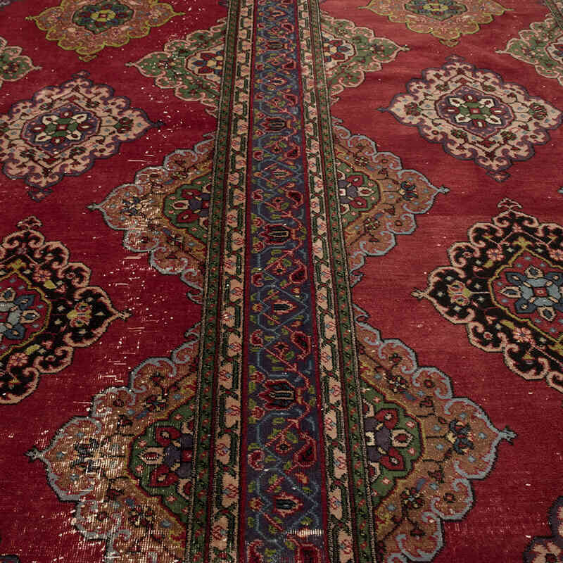 Alfombra Vintage Turca Anudada a Mano - 260 cm x 387 cm - K0077790