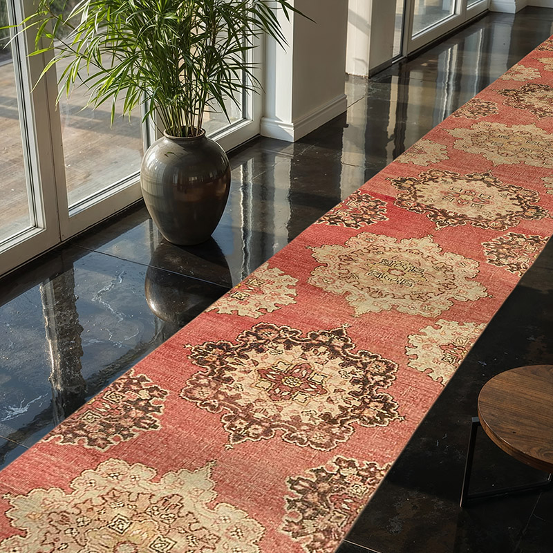 Alfombra Turca Vintage de pasillo - 82 cm x 600 cm - K0077793