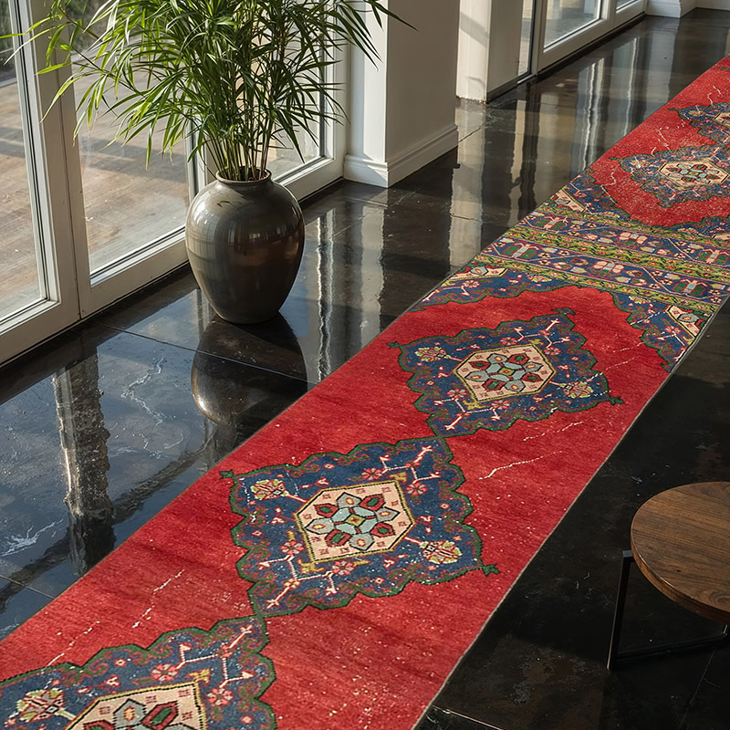 Vintage Anadolu Yolluk - 82 cm x 685 cm - K0077799