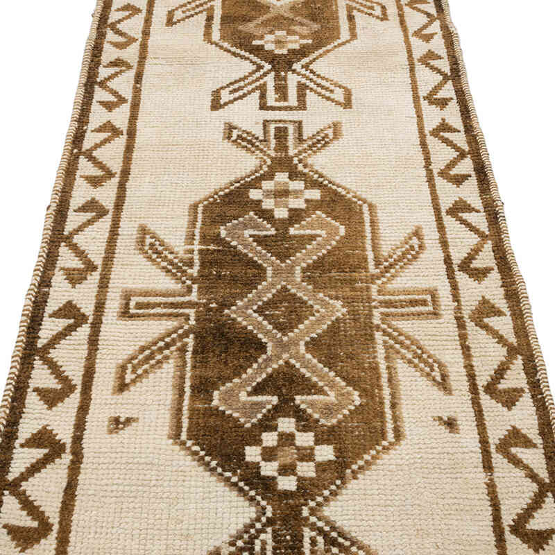 Alfombra Vintage de pasillo - 94 cm x 328 cm - K0077800