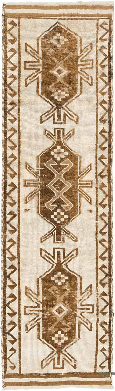 Vintage Tribal Runner Rug - 3' 1" x 10' 9" (37" x 129")