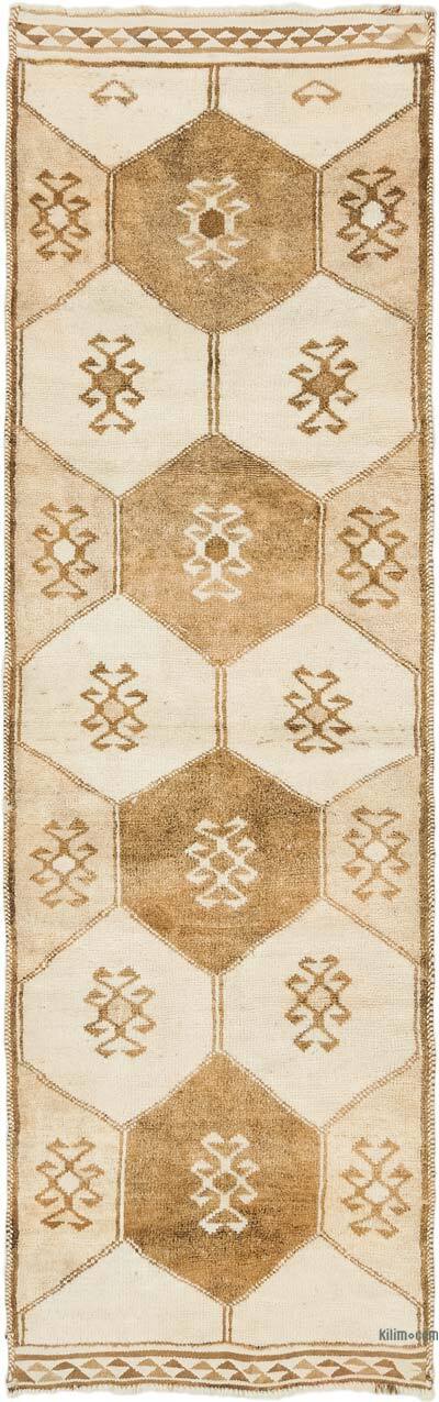 Alfombra Vintage de pasillo - 100 cm x 330 cm