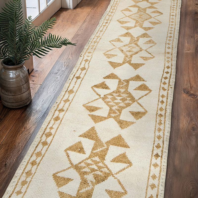 Vintage Tribal Runner Rug - 2' 9" x 11' 5" (33" x 137") - K0077805