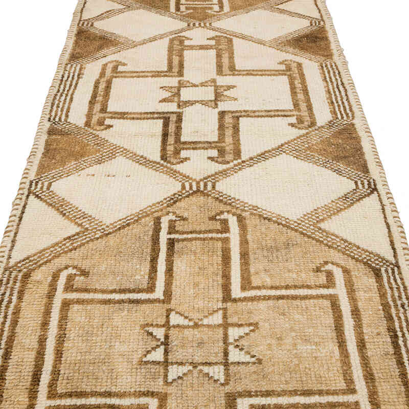Vintage Anadolu Yolluk - 103 cm x 401 cm - K0077806
