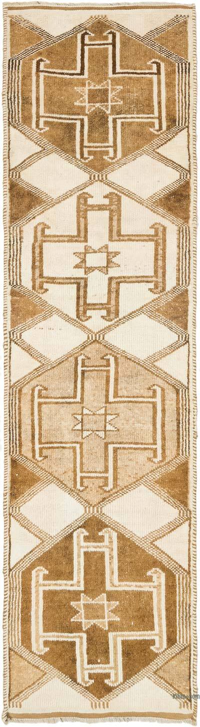 Alfombra Vintage de pasillo - 103 cm x 401 cm