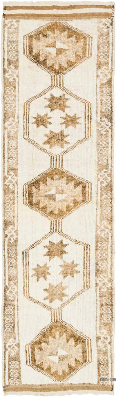 Vintage Tribal Runner Rug - 3' 2" x 11' 2" (38" x 134")